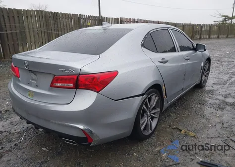 2019 Acura Tlx Tech Pkg из США, поврежденный, VIN 19UUB2F42KA007788